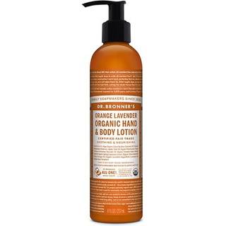Dr. Bronner's Pleje Kropspleje Økologisk bodylotion med appelsin og lavendel 240 ml (450,00 kr / 1 l) - 240 ml