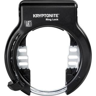 Kryptonite Retractable Plugin ART2 SSF Ringlås - Sort