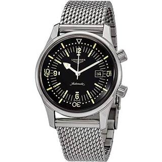 Longines L3.774.4.50.6 Legend Diver Sort/Stål Ø42 mm