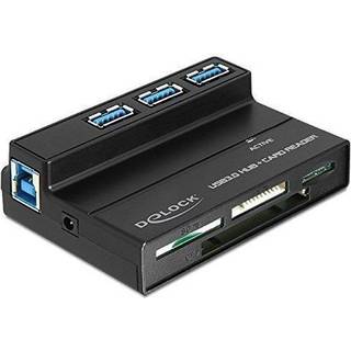 Delock Usb 3.0 Card Reader All In 1 + 3 Port Usb 3.0 Hub