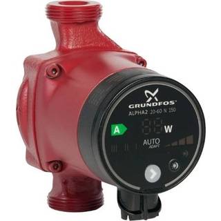 Grundfos ALPHA2 20-60 N 150 mm - A-mærket pumpe