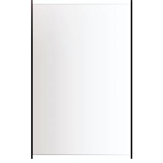 Nordic glashegn til alu stolper H: 150 x B: 100 cm klar glas