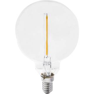 LED-pære E14 Bright LED Filament 80 mm. - Transparent