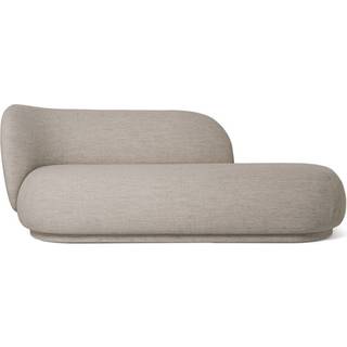Ferm Living Rico Divan Boucle L Råhvid