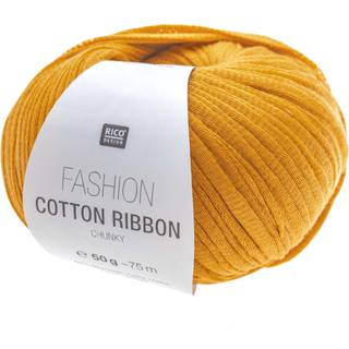 Fashion Cotton Ribbon Chunky - Pastellgelb