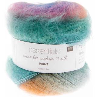 Essentials Super Kid Mohair Loves Silk Print - Wasser