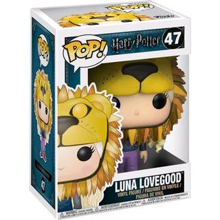 Harry Potter POP! Movies Vinyl Figure Luna Lovegood with Lion Head 9 cm
