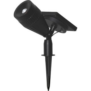 Star Trading - Solar Cell Lighting - Solar Cell Potlight Powerspot - Sort - 15 cm