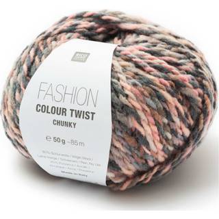 Fashion Colour Twist Chunky - Lila-Gelb