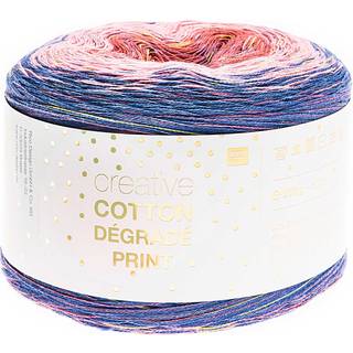 Creative Cotton Dégradé Print - Rosa-Lila