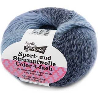 Strumpfwolle Color - Gelb Mix