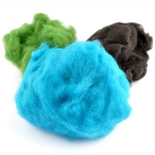 Schafwolle 50g - Hellgrün