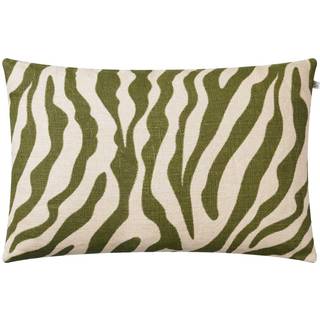 Chhatwal & Jonsson Zebra Betræk 40x60 Cm - Pyntepuder & Betræk Hør Cactus Green - CC440272-15B