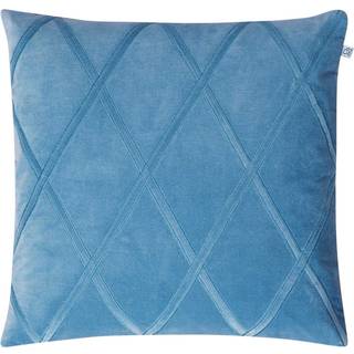 Chhatwal & Jonsson Orissa Pudebetræk 50x50 Cm - Pyntepuder & Betræk Velour Heaven Blue - CC740150-15V