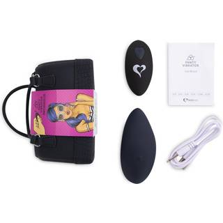 FEELZTOYS Trusse - genopladelig, trådløs klitorisvibrator (sort)
