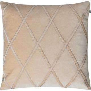 Chhatwal & Jonsson Orissa Pudebetræk 50x50 Cm - Pyntepuder & Betræk Velour Beige - CC740112-15V