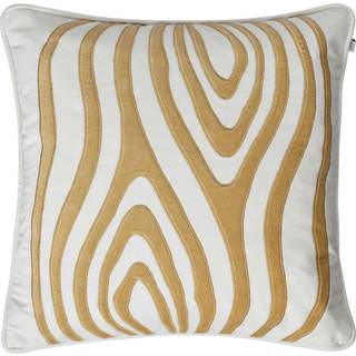 Chhatwal & Jonsson Mita Pudebetræk 50x50 Cm Havblåt / farvet - Pyntepuder & Betræk Velour Cognac - CC050141-16V