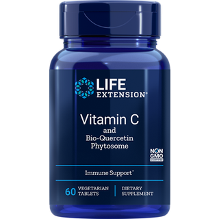 C-vitamin og Bio-Quercetin Phytosome - 60 vegetariske tabs