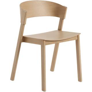 Muuto Cover Spisebordsstol med Træ Base Eg