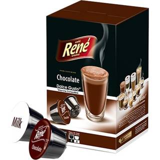 Chocolate - René  - 16 kapsler til Dolce Gusto