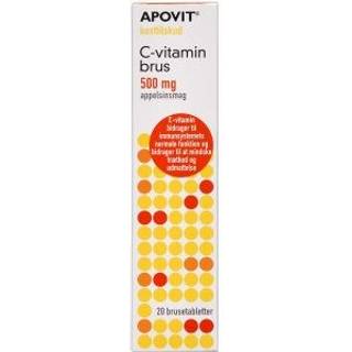 APOVIT C-vitamin Stærk Brus - Appelsinsmag Kosttilskud 20 stk