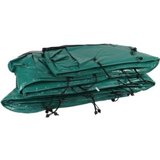 EXIT kantpude til Supreme INGROUND trampolin - grøn 244x427 cm (8x14 ft)