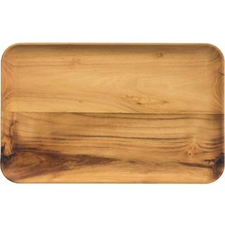 Aida Raw tallerken rektangulær 31,7x20,2 cm Træ