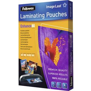 Fellowes Lamineringslommer A5 80 mic. 100/pk, Blank 5306002