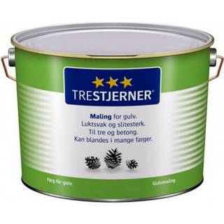 Trestjerner gulvmaling til træ og betong... 9 liter