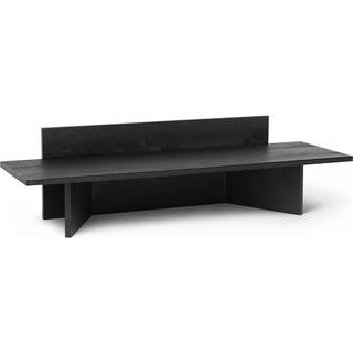 Oblique Bench - Black Stained Ash