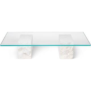 Ferm Living Mineral Sofabord Bianco Curia Marmor