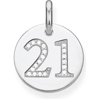 Thomas Sabo Anhänger - Love Bridge Coin 21 - LBPE0019-051-21 - silber