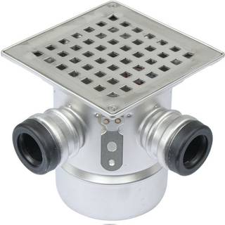 Blücher 110 mm afløbsskål til beton, med studs, lodret