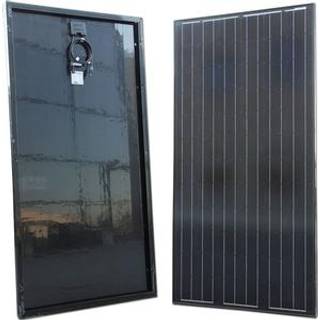 200Wp/24V solcelle panel SA200-72M, sort, 72 celler, mono