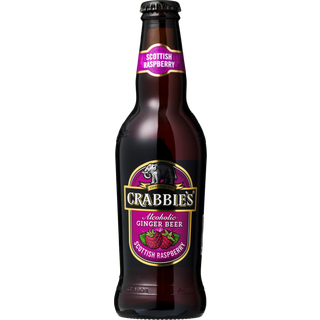 Crabbies Raspberry Ginger Beer 4% 33 cl.