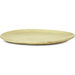 Ferm Living Flow tallerken 22 cm Sort