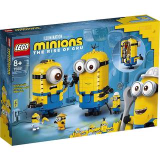 Brick-Built Minions and Their Lair (75551)