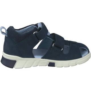 ECCO Mini Stride Sandal - Sailor sandaler i nubuck til børn - Blå - Size: 20 (UK 4)