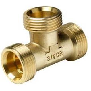Wavin Alupex 3/4'' tee m. 3 nippler