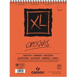 XL Spiralblock Croquis A5 60 Blatt