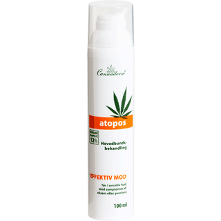 Cannaderm Atopos Sensitive scalp treament Intensiv behandling Til irriteret hovedbund 100 ml - 100 ml