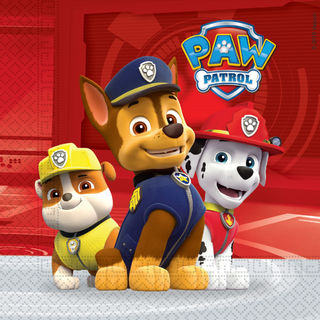 Paw Patrol servietter 20 stk. - Ready for Action