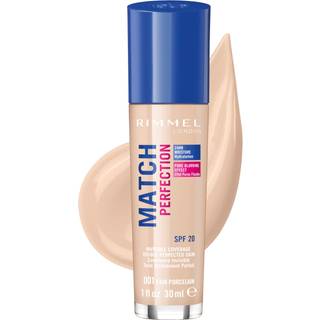 Rimmel Match Perfection SPF 20 001 Fair Porcelain 30 ml