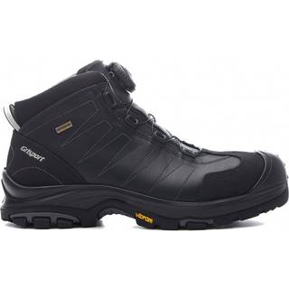 GRISPORT Black Low BOA® Waterproof Sikkerhedsstøvle m/wireluk EN ISO 20345 S3 WRU SRC Str. 44