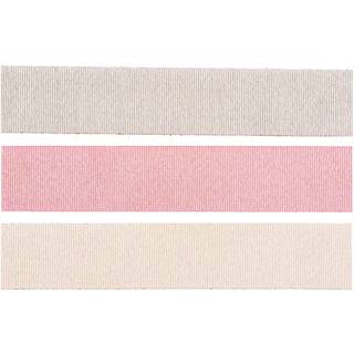 Paper Poetry Ripsband Lurex 25mm 3m - Grau