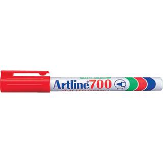 Artline Marker 700 Permanent 0.7 rød