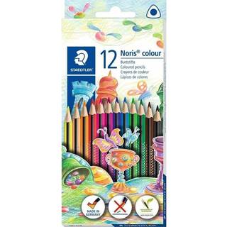 Farveblyant Noris WOPEX trekantet (12), Staedtler 187 C12
