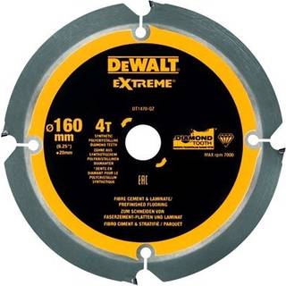 Dewalt rundsavklinge 160x1,8x20 Z4 DT1470-QZ fibercementklinge