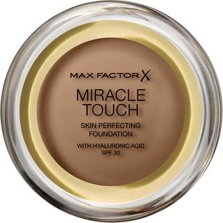 Max Factor Miracle Touch Fugtgivende creme foundation SPF 30 Skygge 097 Toasted Almond 11,5 g - 11,5 g