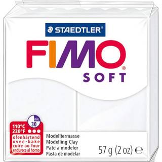 FIMO Soft, Ovnhærdende ler - 57G White (0)